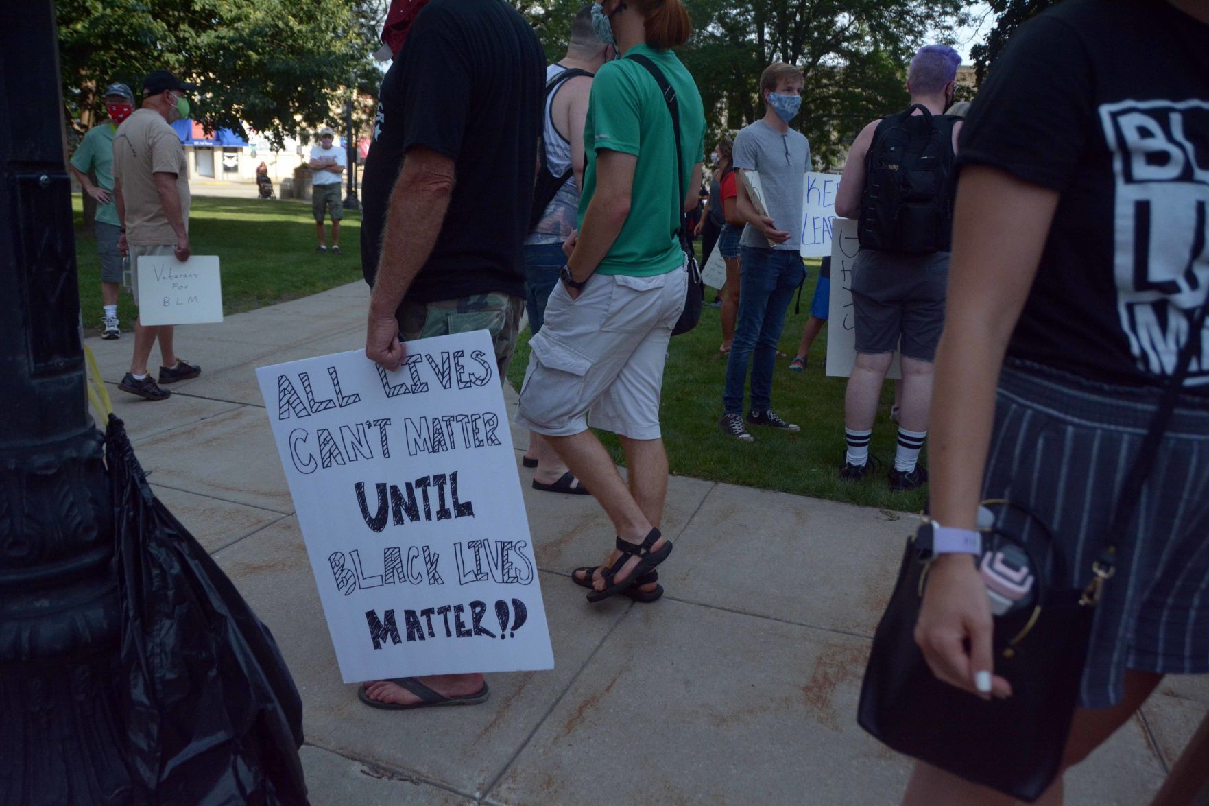 Black Lives Matter protesters educate, march in downtown Baraboo